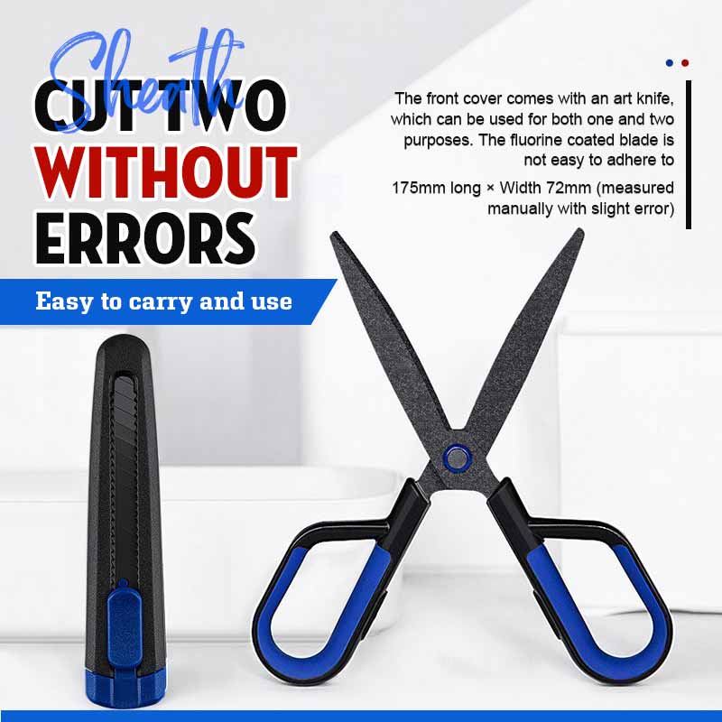 Multi-Function Anti-Stick Scissors