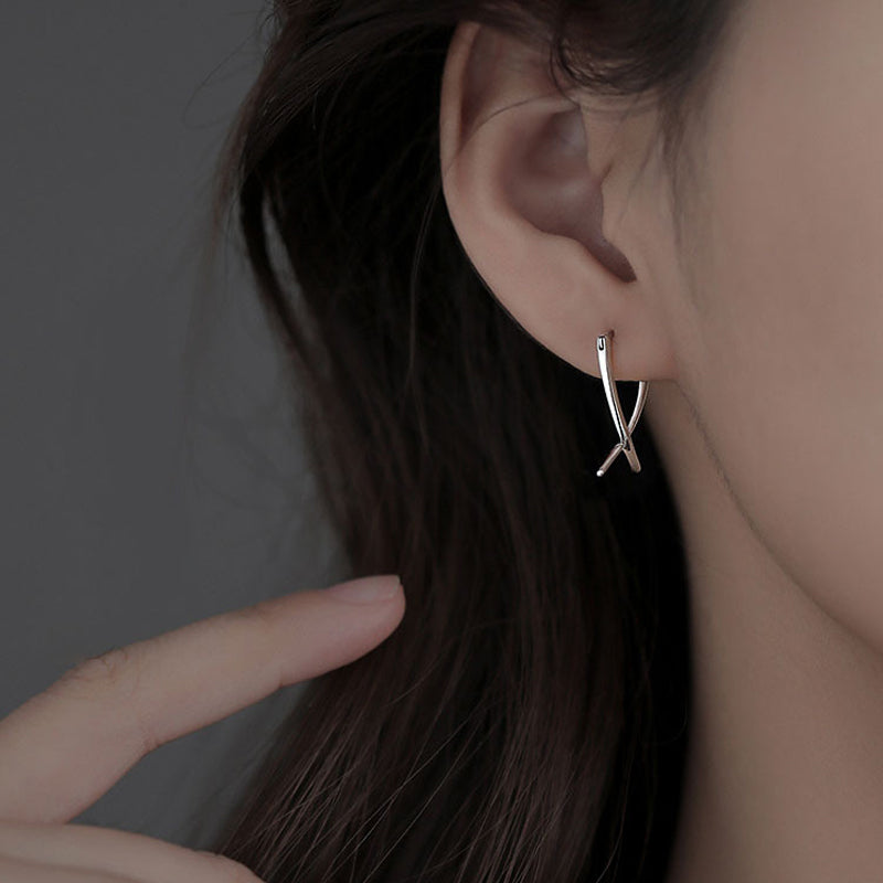 Simple Line Earrings