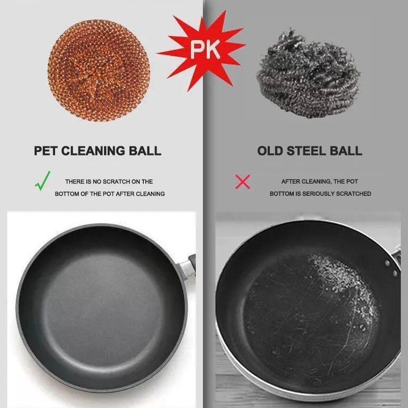 Stainless Steel Cleaning Ball with Handle