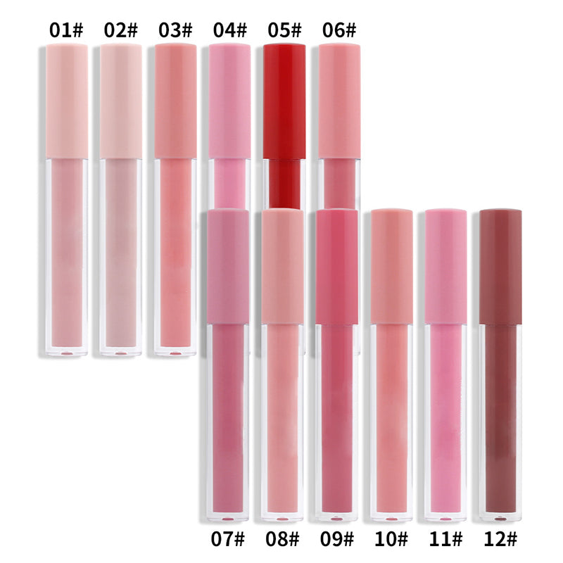 Non-stick Cup Nude Matte Thin Tube Lip Glaze