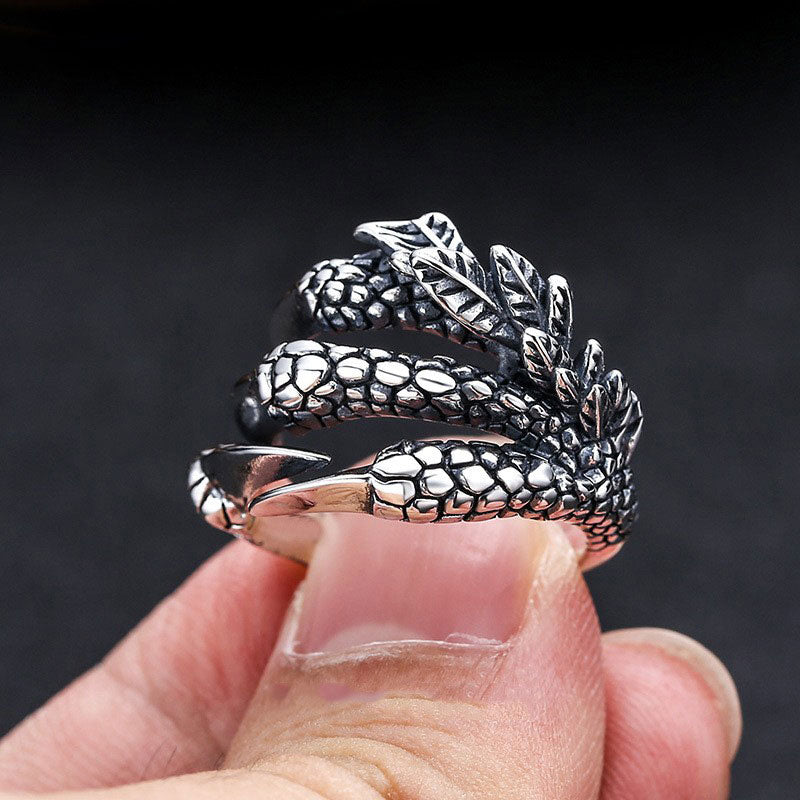 Folbom - Vintage Dragon Claw Open Ring