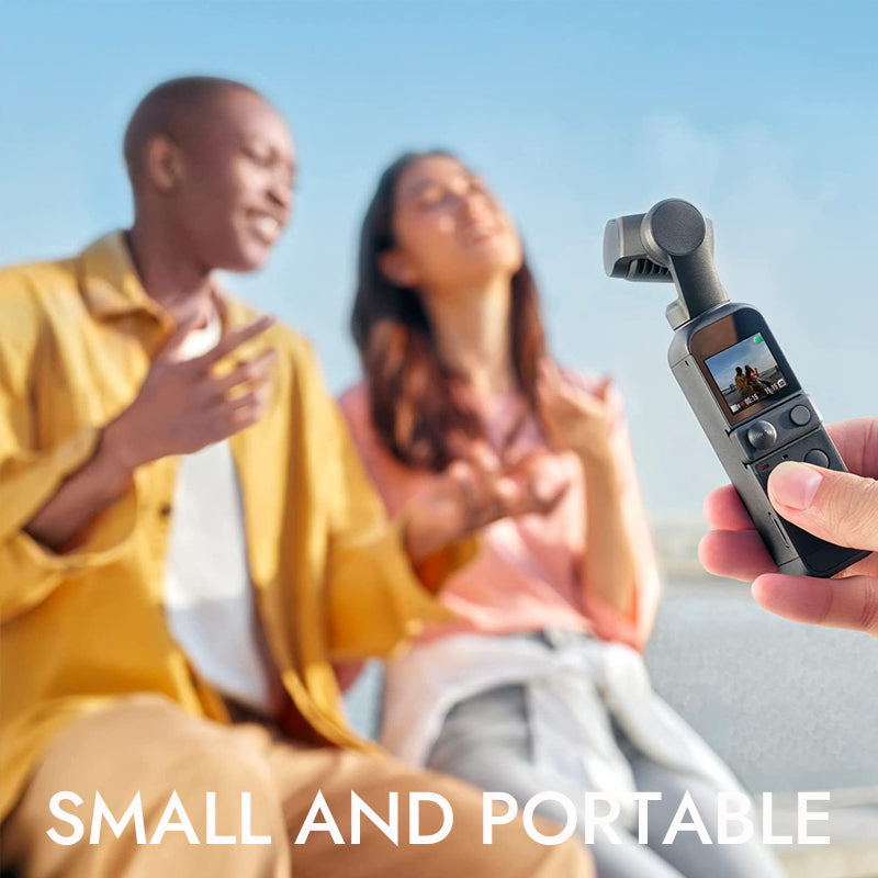 Hand-held Rechargeable Gimbal Camera While Walking