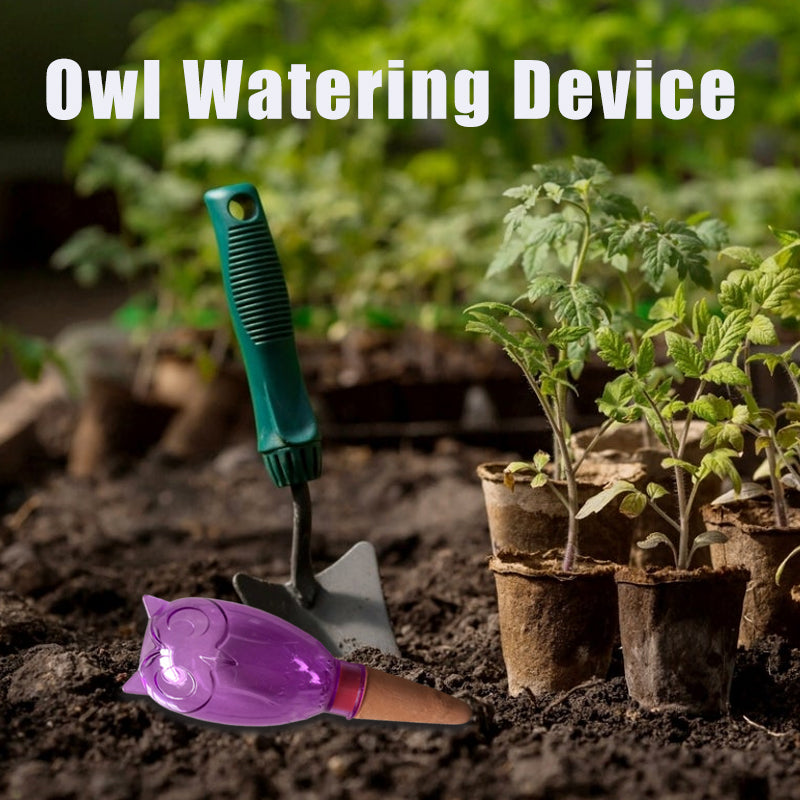 Garden Potted Plant Owl Watering Device