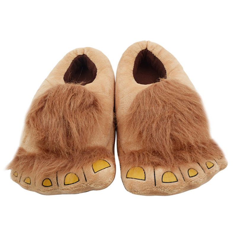 Big Feet Furry Monster Slippers