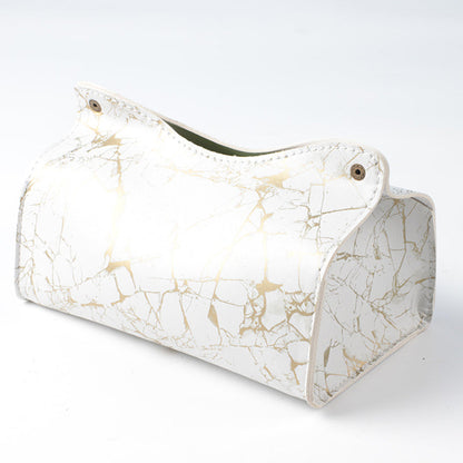 Nordic Leather Tissue Box