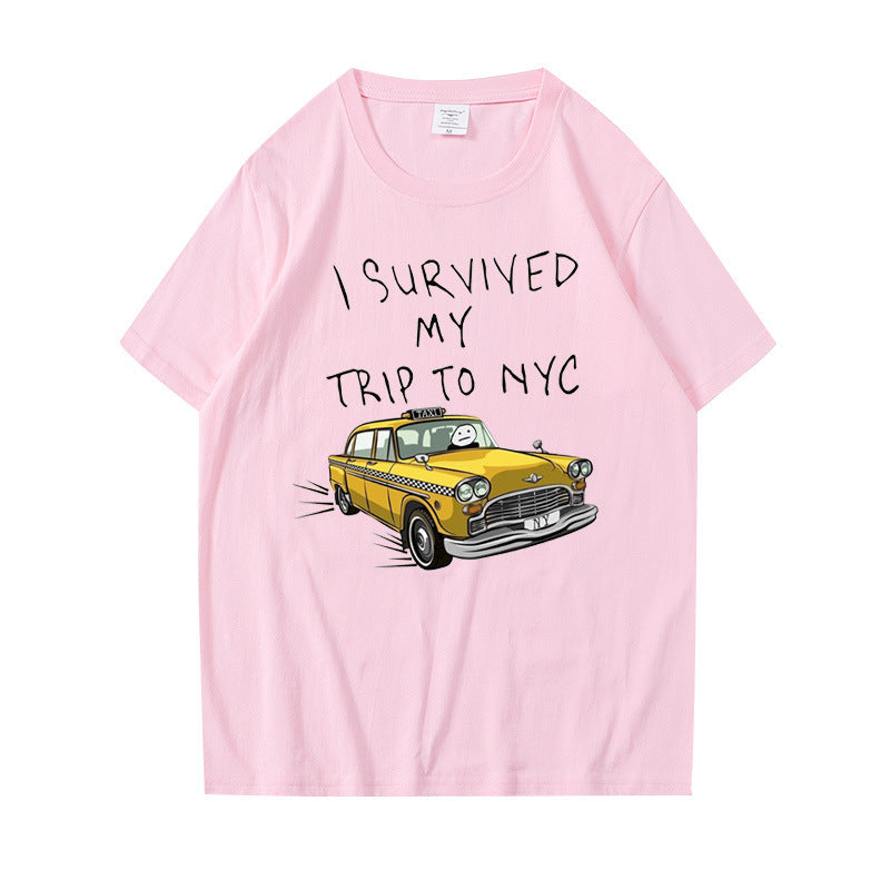 Mens T Shirt Youth T-shirts | I SURVIVED MY TRIP TO NYC