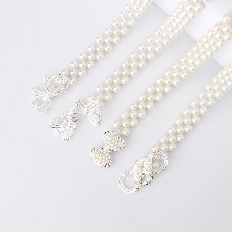 Women's Pearl Waist Chain