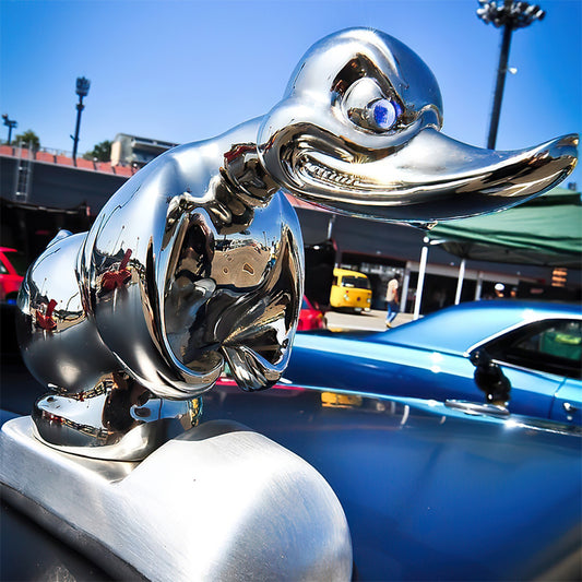 Angry Rubber Duck Hood Ornament Death Proof