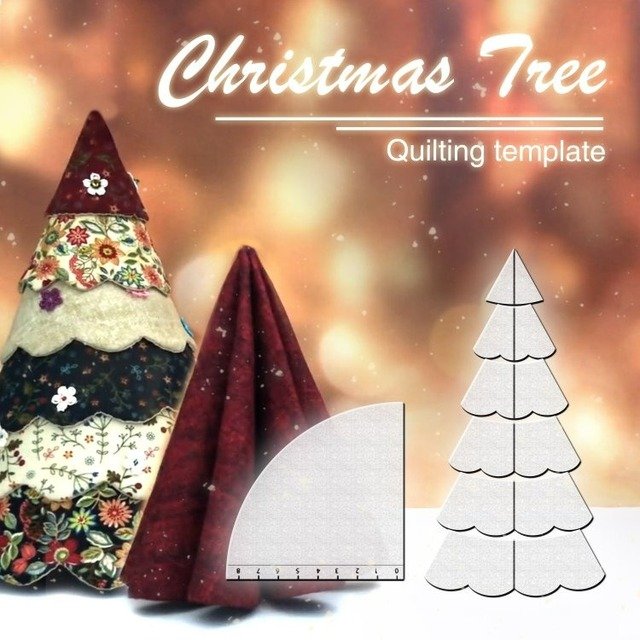 🎄Handmade Christmas Tree Quilting Set (7 pcs)