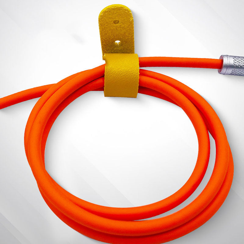 Zinc Alloy Silicone Data Charging Cable