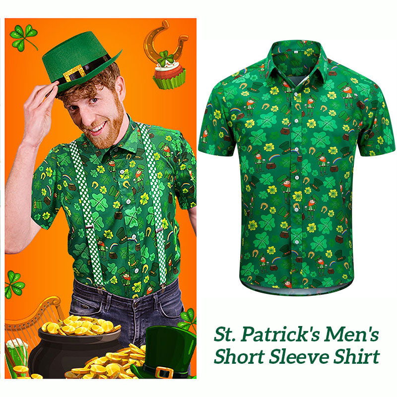 St. Patrick's Men's Short Sleeve Shirt