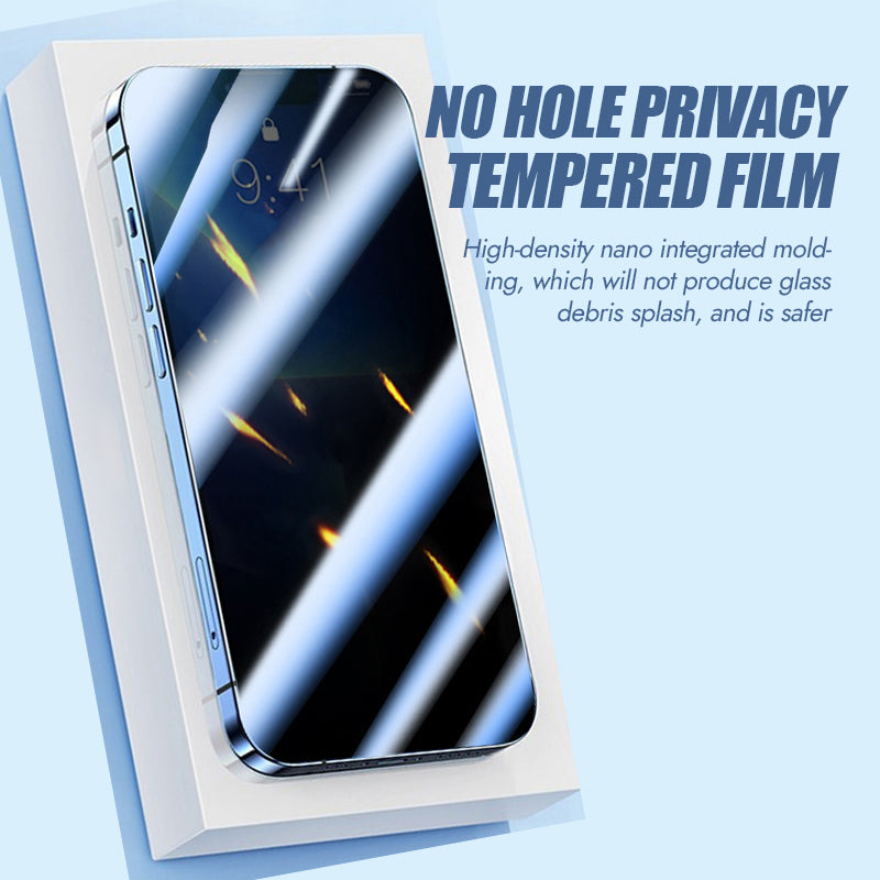 Non-porous Anti-peep Tempered Glass