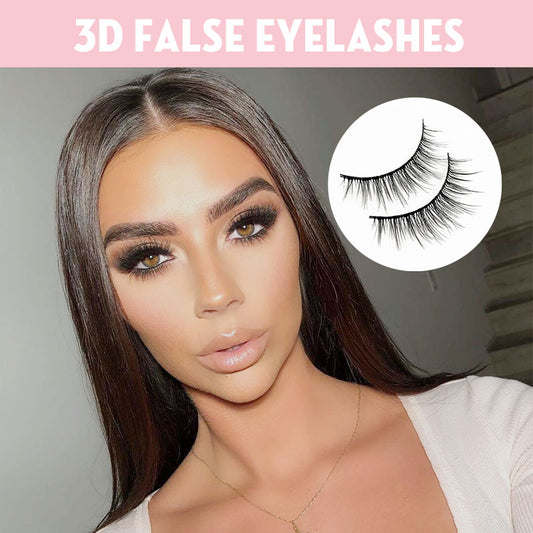 3D Three-dimensional Thick Eye Tail Elongated False Eyelashes