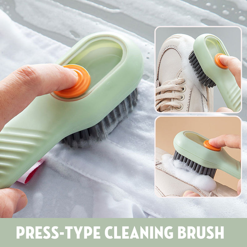 Press Cleaning Brush