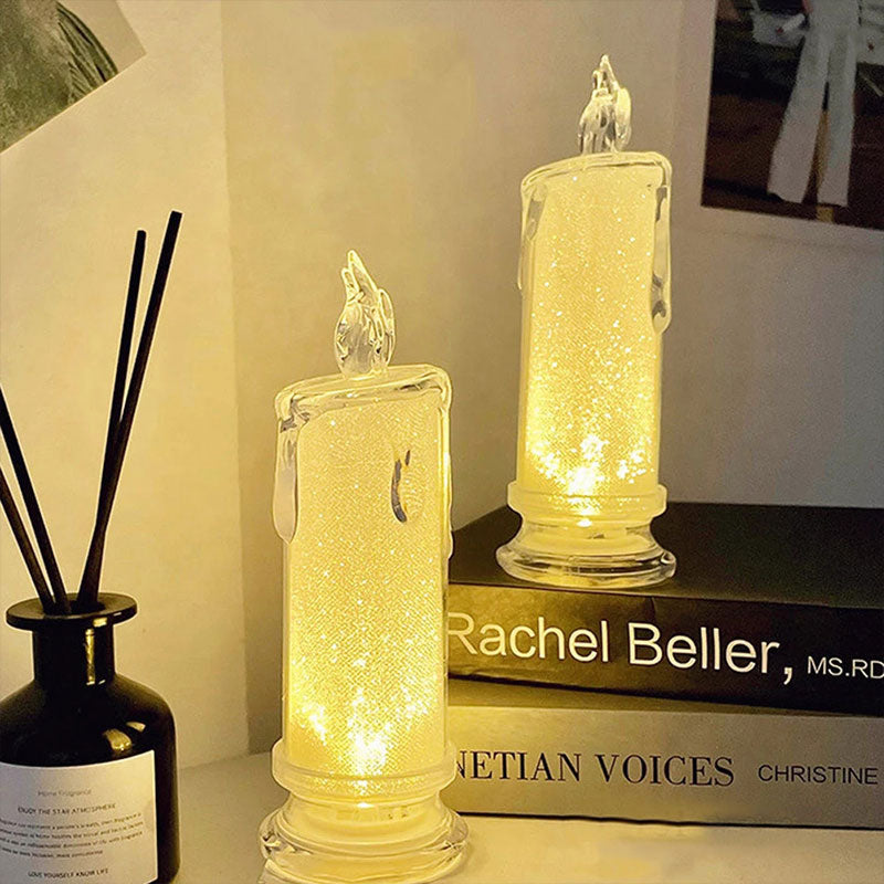 LED Crystal Candle Light