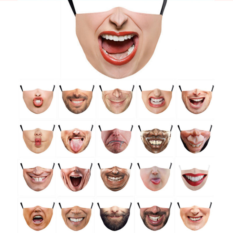 Funny Facial Expressions Masks