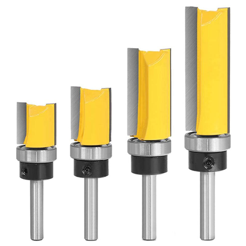 Pattern Flush Trim Router Bit Set