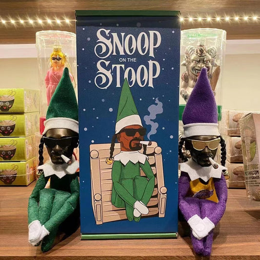 Snoop on a Stoop Christmas Elf Doll