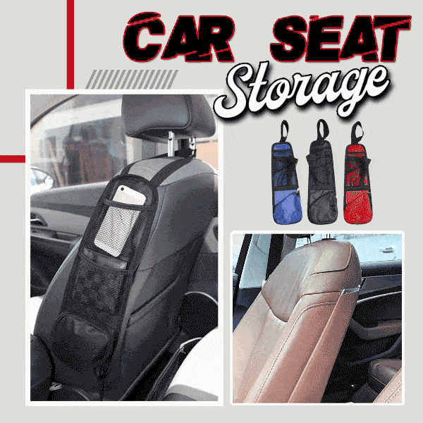 Side Car Seat Storage Pocket