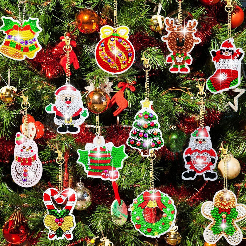 Design Christmas Diamond Painting Sticker Kit