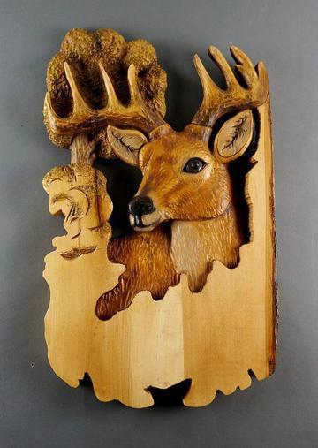 🐻Animal Carving Handcraft Wall Decor