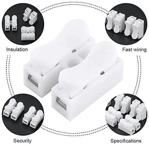 Spring Quick Connector Wire（55pcs)