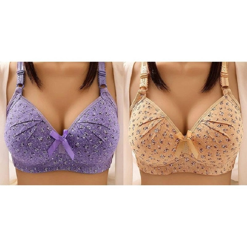 Plus Size Soft Comfort Bra Wire Free