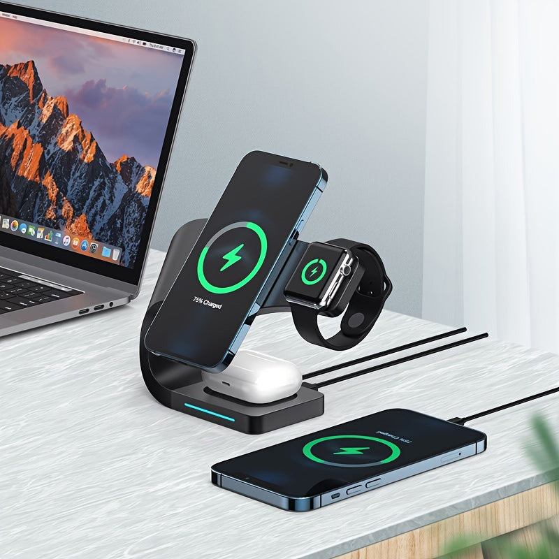 3-in-1 wireless fast charging bracket