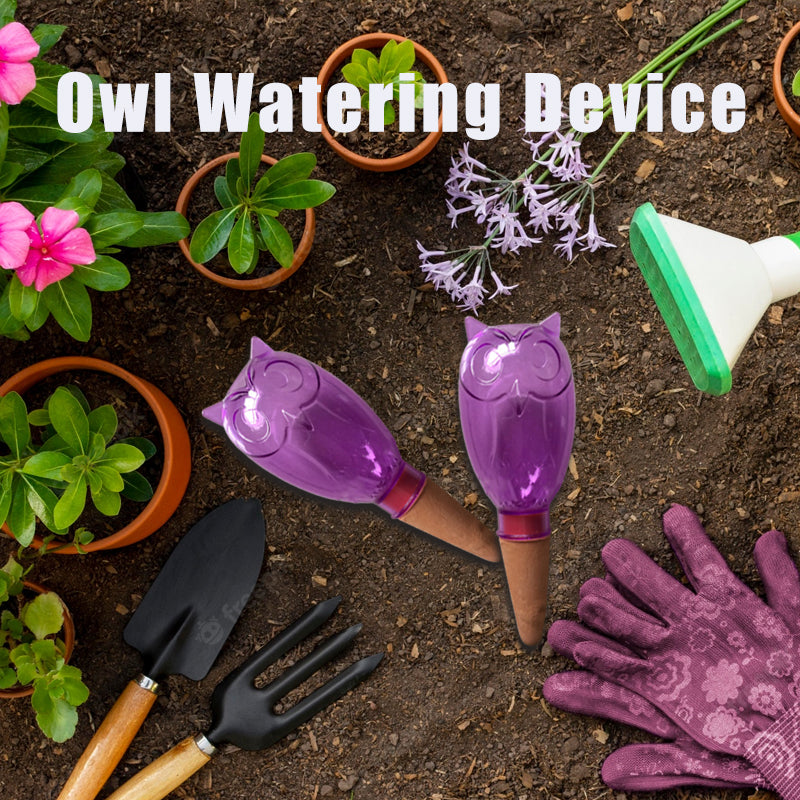 Garden Potted Plant Owl Watering Device