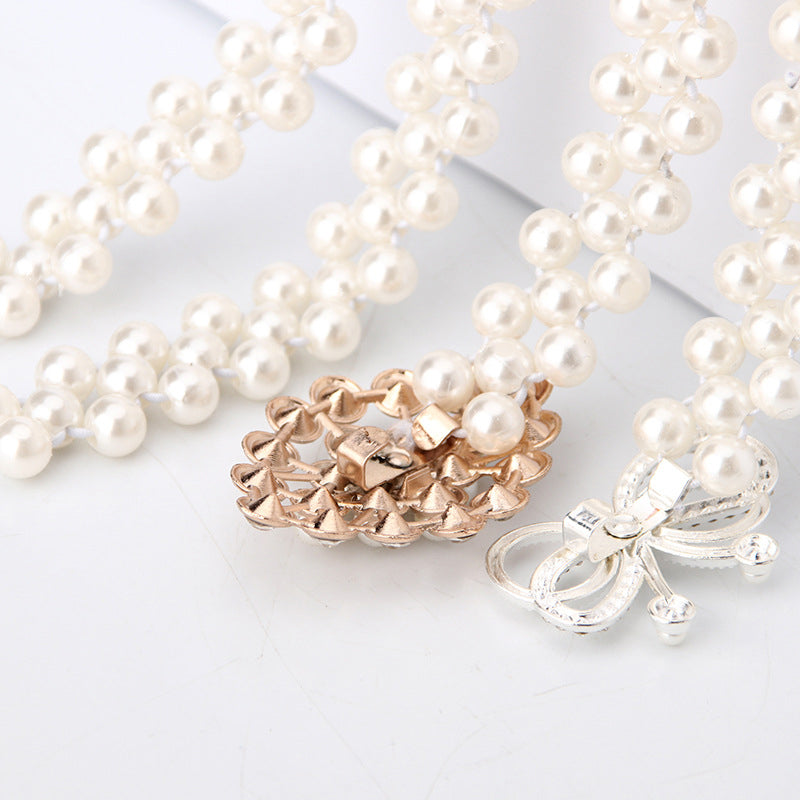 Women's Pearl Waist Chain