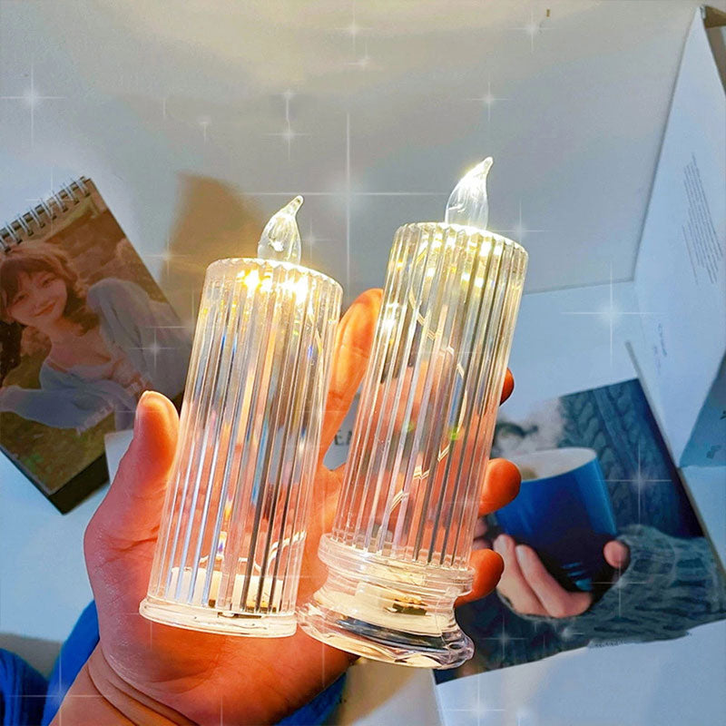 LED Crystal Candle Light