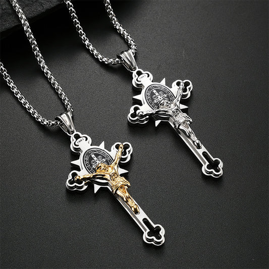 St. Benedict Exorcism Cross - Bless you andyour family