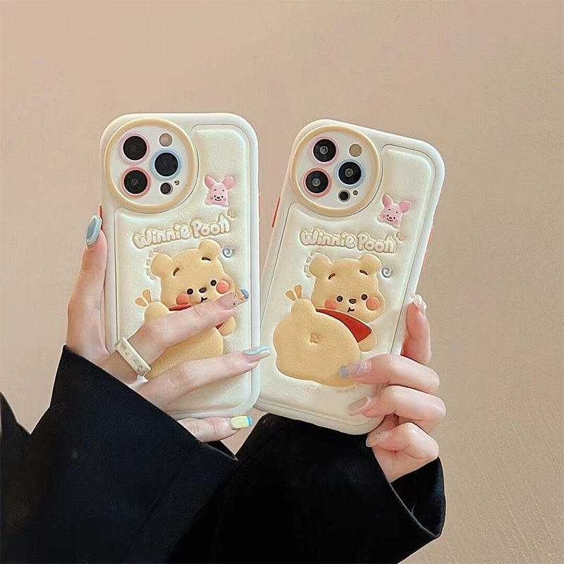 Cartoon Cute Butt Winnie The Pooh Phone Case