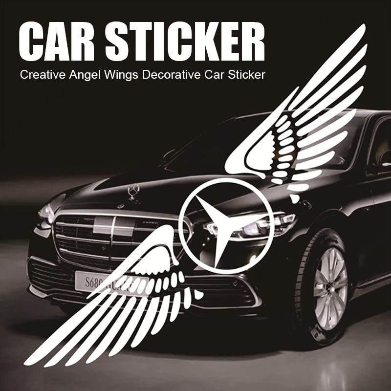 Creative Angel Wings Decorative Car Sticker