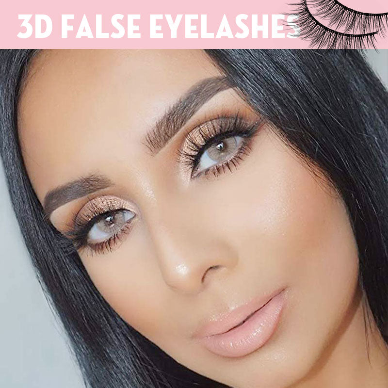 3D Three-dimensional Thick Eye Tail Elongated False Eyelashes