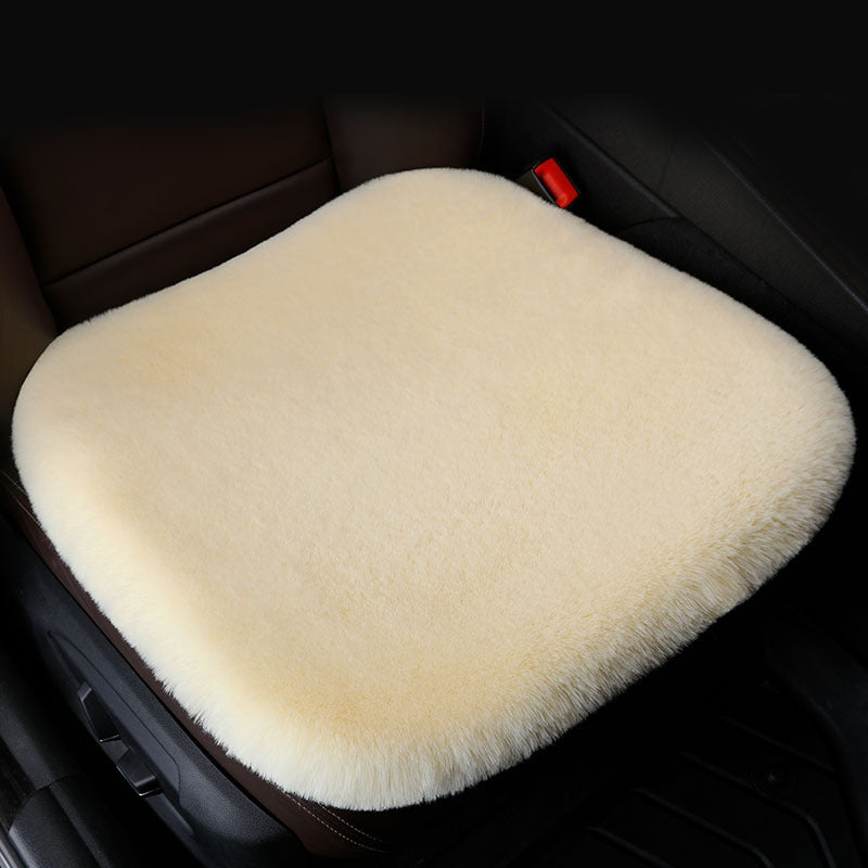 Car Seat Cover 3 Piece Universal Warm Fluffy Seat Cushion