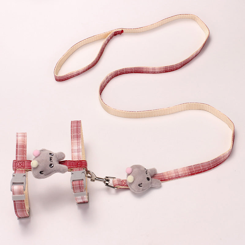 Pet I-shaped leash