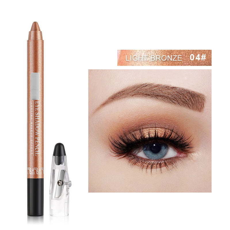 Pearlescent Eyeshadow Pencil With Sharpener