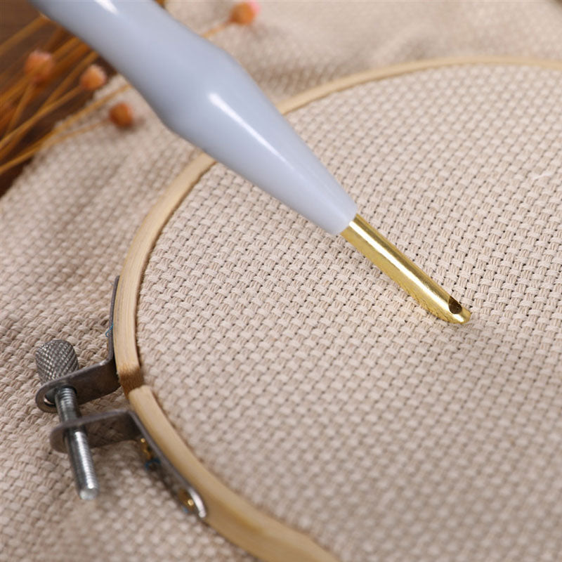 DIY Embroidery Needle Adjustable Pen Knitting Tool