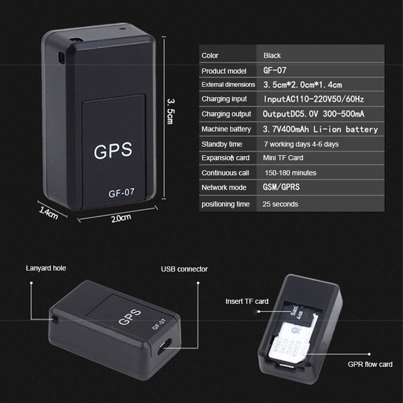 GF-07 Mini GPS Tracker