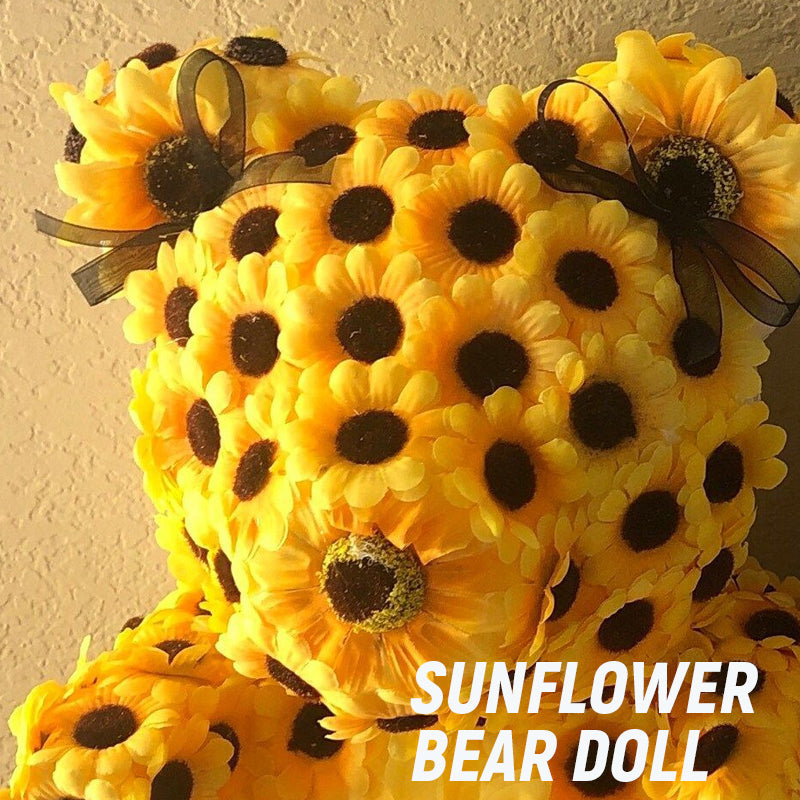 Sunflower Bear Doll