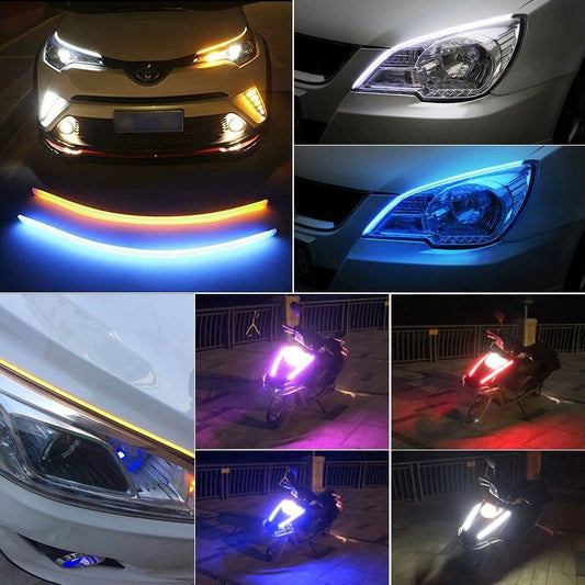 LED Strip Daytime Running Light Turn Signal Lamp