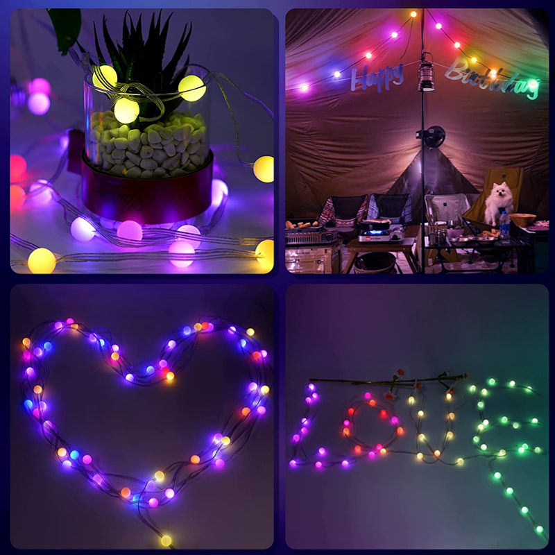 Voice-Activated String Lights