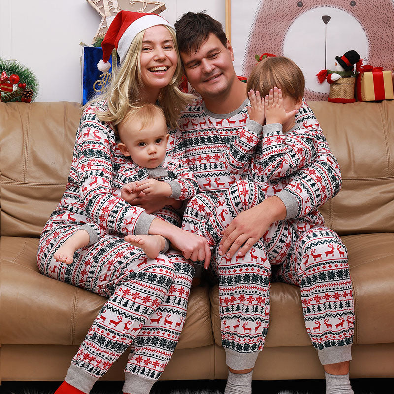 Print Family Matching Christmas Pajamas