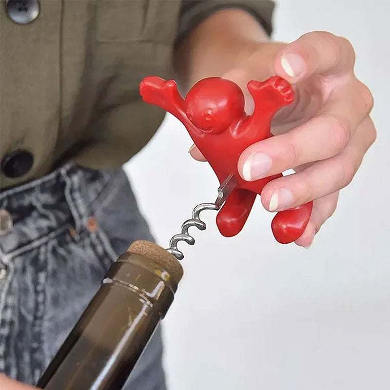 Little Red Man Bottle Opener