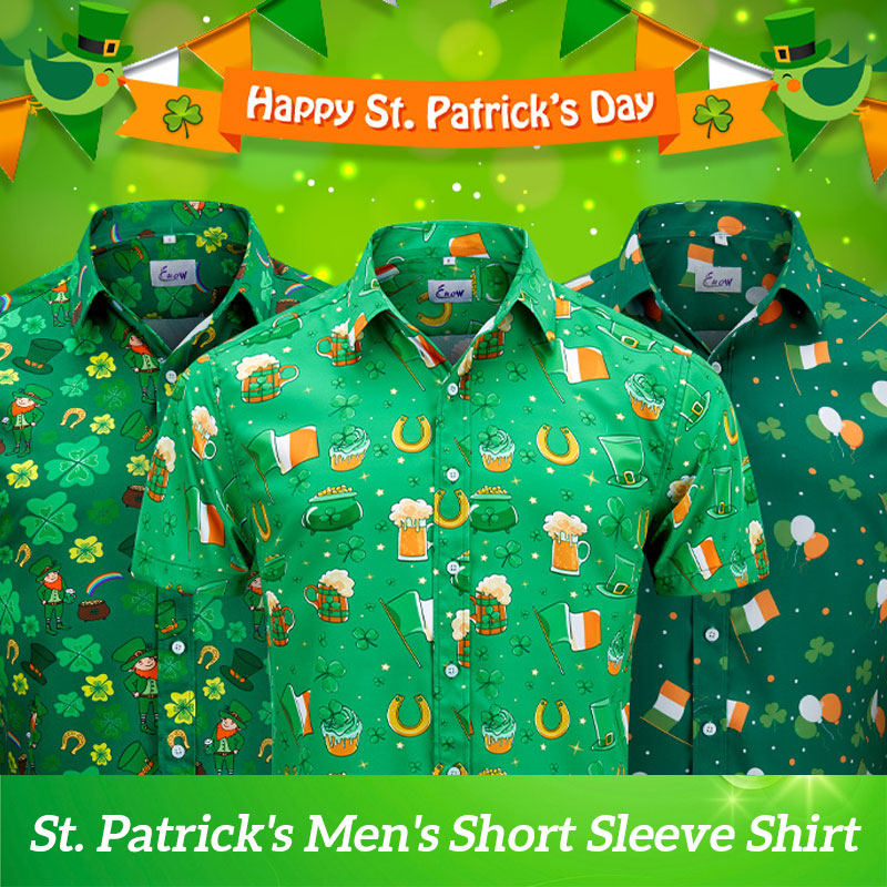 St. Patrick's Men's Short Sleeve Shirt