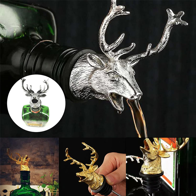 Aluminum Alloy Deer Head Wine Mouth