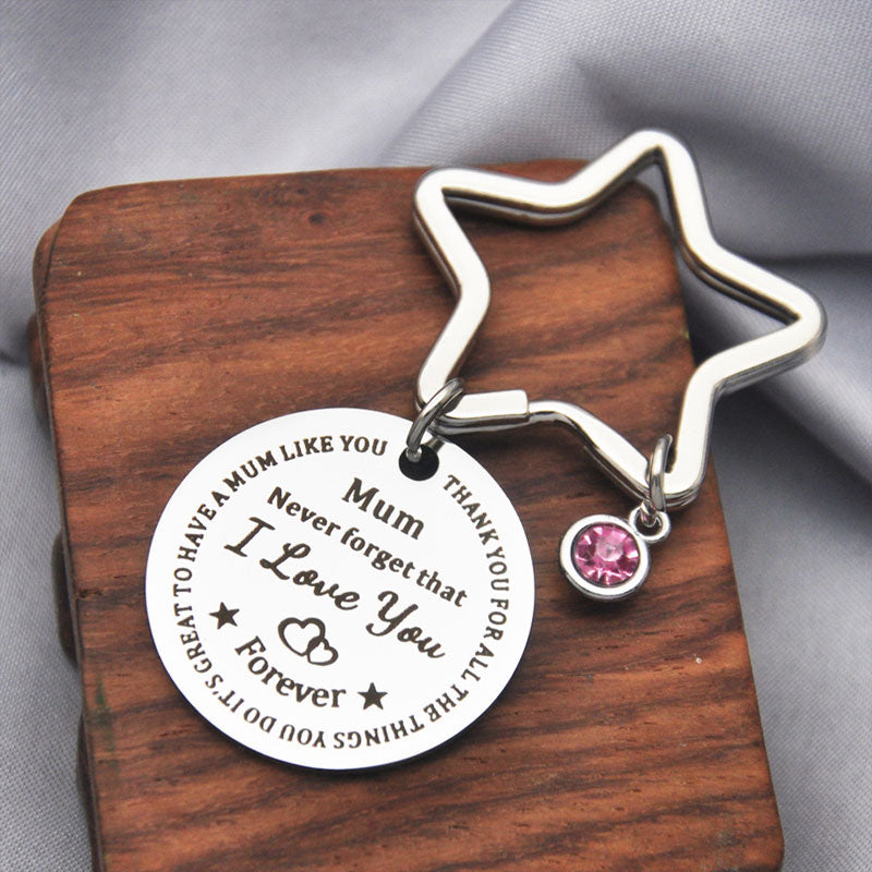 Mother's Day Gift Star Keychain