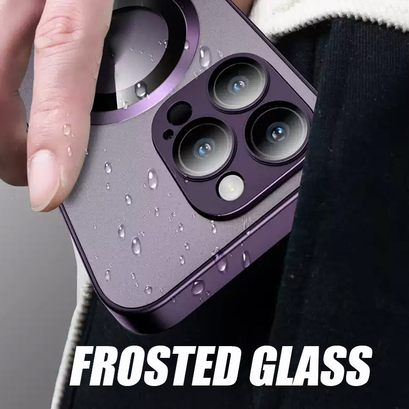 Frosted Missing Label Glass Mobile Phone