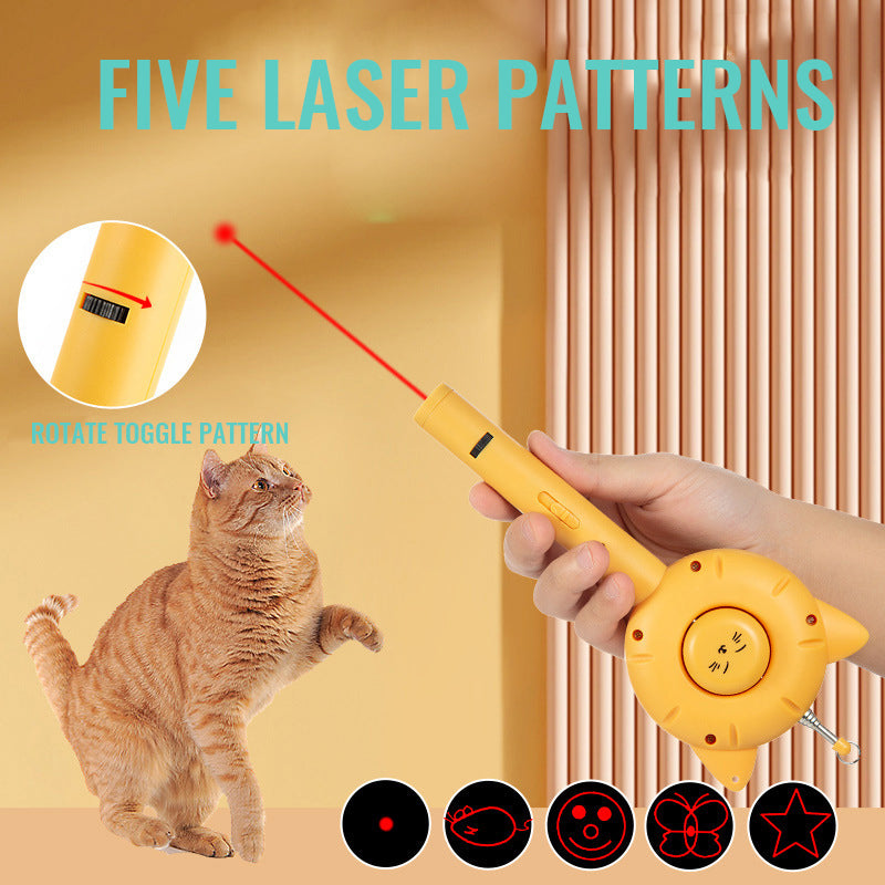 Multifunctional Laser Cat Teaser